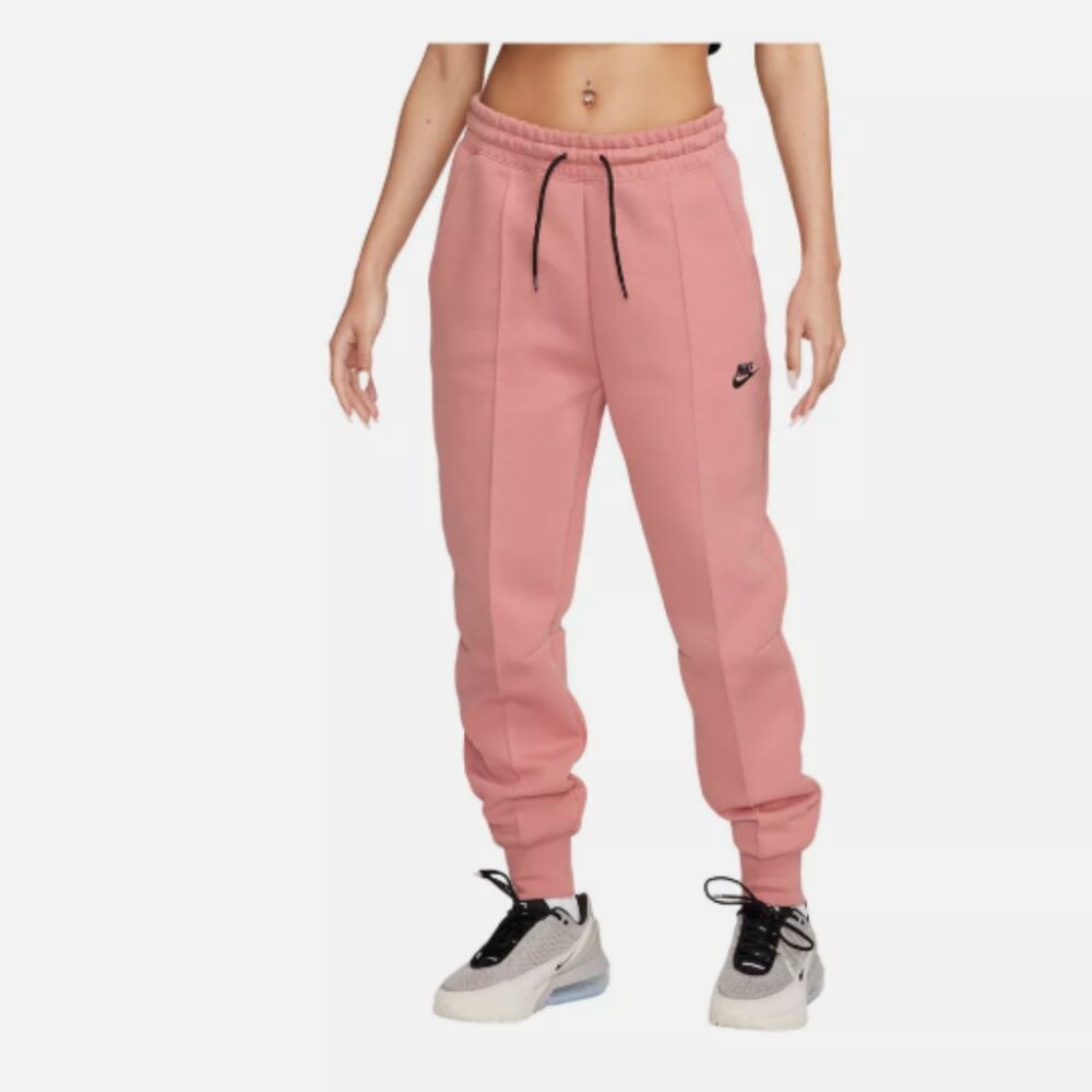 Nike Sportswear Tech Fleece Women's Mid-Rise Joggers Size - medium - Picture 2 of 6